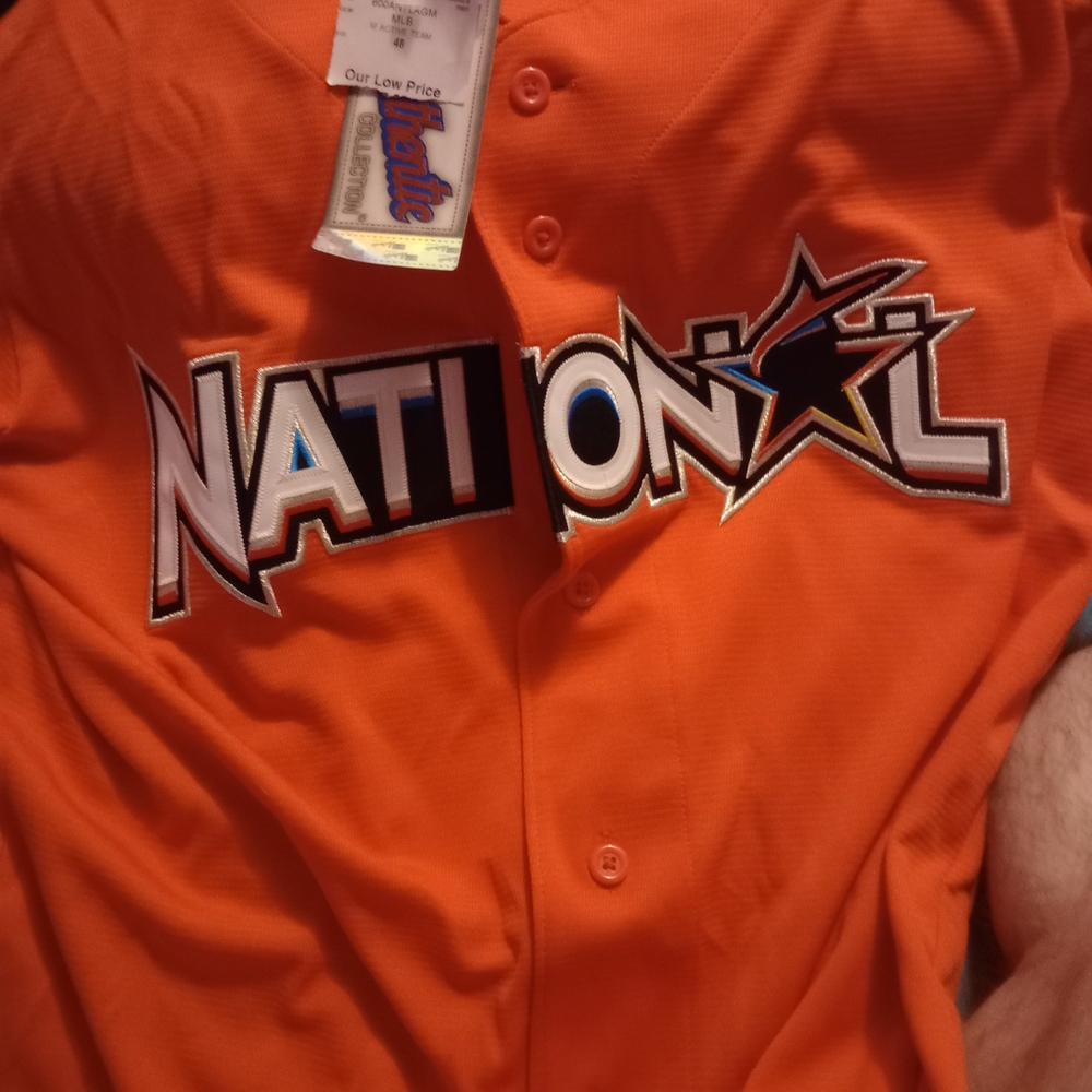 Majestic Orange National Jersey